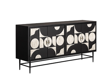 ATHY - Wooden sideboard with doors by Vical Home - view 3